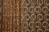 VAKKO  MODEL GOLD RENK İP PERDE HAZIR DÜĞMELERİ DİKİLMİŞ İP PERDE 300*270 cm - 3