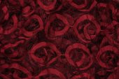 VAKKO  MODEL BORDO RENK İP PERDE HAZIR DÜĞMELERİ DİKİLMİŞ İP PERDE 300*270 cm - 5