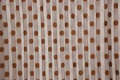 PUANLI MODEL ACI KAHVE RENK HAZIR İP PERDE 300*280 cm - 2