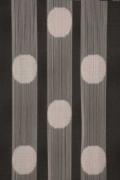 PUANLI MODEL KREM RENK HAZIR İP PERDE 300*280 cm - 4