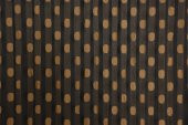 PUANLI ÇİFT RENK GOLD İP PERDE HAZIR DÜĞMELERİ DİKİLMİŞ İP PERDE 300*270 cm - 3
