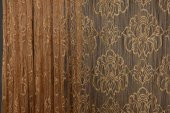 ÖRÜMCEK  MODEL GOLD RENK İP PERDE HAZIR DÜĞMELERİ DİKİLMİŞ İP PERDE 300*280 cm - 3