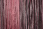 İP MODEL PEMBE RENK İP PERDE 300*280 cm - 2 mm şerit - 3