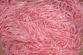 İP MODEL PEMBE RENK İP PERDE 300*280 cm - 2 mm şerit - 4