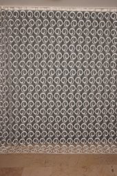 VAKKO  MODEL KREM RENK İP PERDE HAZIR DÜĞMELERİ DİKİLMİŞ İP PERDE 300*270 cm - 2