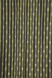 KÜÇÜK PUANLI MODEL YEŞİL RENK HAZIR İP PERDE 300*270 cm - 1