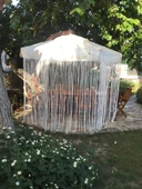 İP MODEL KREM RENK İP PERDE 300*270 cm - 2 mm şerit thumbnail 1