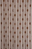 KÜÇÜK PUANLI MODEL ACI KAHVE RENK HAZIR İP PERDE 300*270 cm - 1