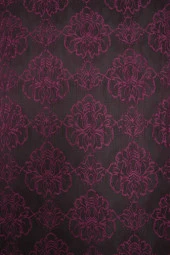 ÖRÜMCEK ÇİFT RENK MOR İP PERDE HAZIR DÜĞMELERİ DİKİLMİŞ İP PERDE 300*280 cm thumbnail 1