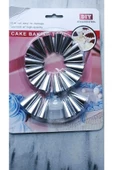 22 Parça Metal Kek Kalıbı Seti Royaleks-RA-560 - 1