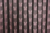 KELEBEK  MODEL PEMBE RENK İP PERDE HAZIR DÜĞMELERİ DİKİLMİŞ İP PERDE 300*280 cm thumbnail 1