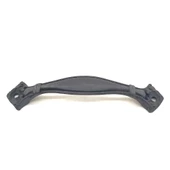 Antika Tarz Dekoratif Pirinç Deste Kapı Kulbu - 25x120 mm, Oksit - 1