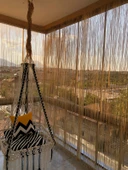 İP MODEL GOLD RENK İP PERDE 300*280 cm - 2 mm şerit thumbnail 6