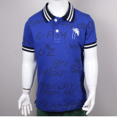 North Star Fashion Polo Yaka Baskılı Nakışlı Erkek Çocuk T-Shirt Saks - 1