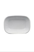 17 Cm Melamin Kare Kayı Tabak Royaleks-054 - 1
