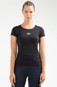 UMBRO PLY BASİC KADIN T-SHİRT / VF-0063 / BLACK - 6