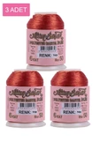 3 Adet Altınbaşak Oya ve Dantel İpi 20 gr - Royaleks - No: 748 - 1