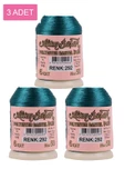3 Adet Altınbaşak Oya ve Dantel İpi 20 gr - Royaleks - No: 292 - 1