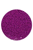 Fuşya Renk 4 mm Yaklaşık 660 adet / 60 gram Cam Boncuk Oya Yazma Bileklik ve Kolye - 3