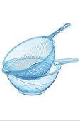 Yuvarlak Çiftli Süzgeç Şeffaf Royaleks-ÇNK1501 - 1