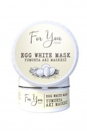 Egg White (Yumurta Maskesi) Pore Gözenek Maskesi - Gözenek Temizleyici Maske - 1
