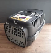 2 li set 8.10 kg taşıma kapasiteli kedi ve köpek taşıma çantası 1.5 litre mama ve su kabı - 3