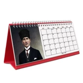 2025 Atatürk Fotoğraflı Takvim, Aylık Planlayıcı Takvim, Çift Taraflı Takvimi - 1