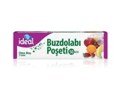 İdeal Buzdolabı Poşeti Orta Boy 50 Li 24 x 33 Cm x 2 Paket - 2