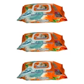Freshmaker Islak Havlu Mendil - Alkolsüz - pH Dengelenmiş - Çiçeksi Kokular - 90 Adetlik 3 Paket thumbnail 1