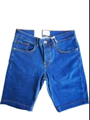 Rev Revelation Lacivert Erkek Ferrari Kumaş Likralı Kot Şort - 3