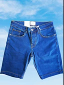 Rev Revelation Lacivert Erkek Ferrari Kumaş Likralı Kot Şort - 2