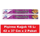 İdeal Pişirme Kağıdı Hazır Kesilmiş 16 Lı 42 x 37 Cm x 2 Paket - 1