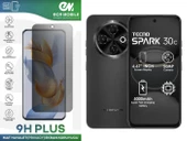 Tecno Spark 30C Ekran Koruyucu Tam Uyumlu 9H Esnek Nano Kırılmayan MAT HAYALET(Privacy) - 1