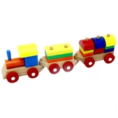 Playwood Eğitici Ahşap Bultak Tren ONY-351 - 3