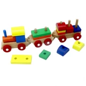 Playwood Eğitici Ahşap Bultak Tren ONY-351 - 1