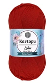 1 Adet Lotus Bikini Büstiyer Bluz Örgü İpi  K101 Nar Çiçeği - 1