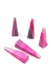 Akik Doğal Taş Obelisk Parça - 1