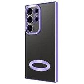 Galaxy S24 Ultra Kılıf Kamera Korumalı Logo Gösteren Redclick Omega Kapak thumbnail 6