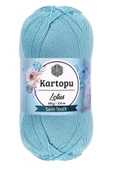 1 Adet Lotus Bikini Büstiyer Bluz Örgü İpi  K537 Bebe Mavi - 1