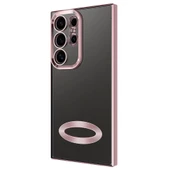 Galaxy S24 Ultra Kılıf Kamera Korumalı Logo Gösteren Redclick Omega Kapak thumbnail 5