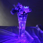 VIP 5 METRE MOR LED IŞIK MOR YILBAŞI AĞACI IŞIĞI MOR NOEL IŞIĞI MOR PİLLİ LED IŞIK PURPLE LED LİGHT - 2