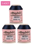 3 Adet Altınbaşak Oya ve Dantel İpi 20 gr - Royaleks - No: 136 - 1