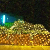 VIP AĞ LED IŞIK NOEL IŞIĞI DEKOR AĞ LED IŞIK 2X2 GÜN IŞIĞI AĞ LED IŞIK EKLEMELİ 220 VOLT FİŞLİ MODEL thumbnail 1