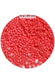 Karpuz Pembesi Renk 4 mm Yaklaşık 660 adet / 60 gram Cam Boncuk Oya Yazma Bileklik ve Kolye - 1