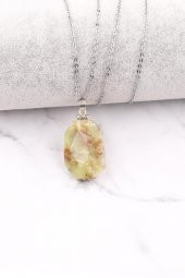 Dentritli Opal Doğal Taş Kolye - 1