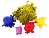 Harika Kanatlar Kovada Oyun Kumu Seti Sarı - 1