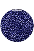 Lacivert Renk 4 mm Yaklaşık 660 adet / 60 gram Cam Boncuk Oya Yazma Bileklik ve Kolye - 1