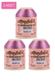 3 Adet Altınbaşak Oya ve Dantel İpi 20 gr - Royaleks - No: 034 - 1