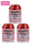 3 Adet Altınbaşak Oya ve Dantel İpi 20 gr - Royaleks - No: 748 - 1