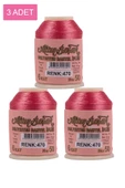 3 Adet Altınbaşak Oya ve Dantel İpi 20 gr - Royaleks - No: 470 - 1